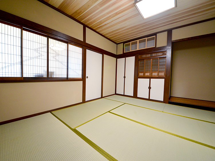 〈 After 〉和の上質な雰囲気を残した改修を行いました。